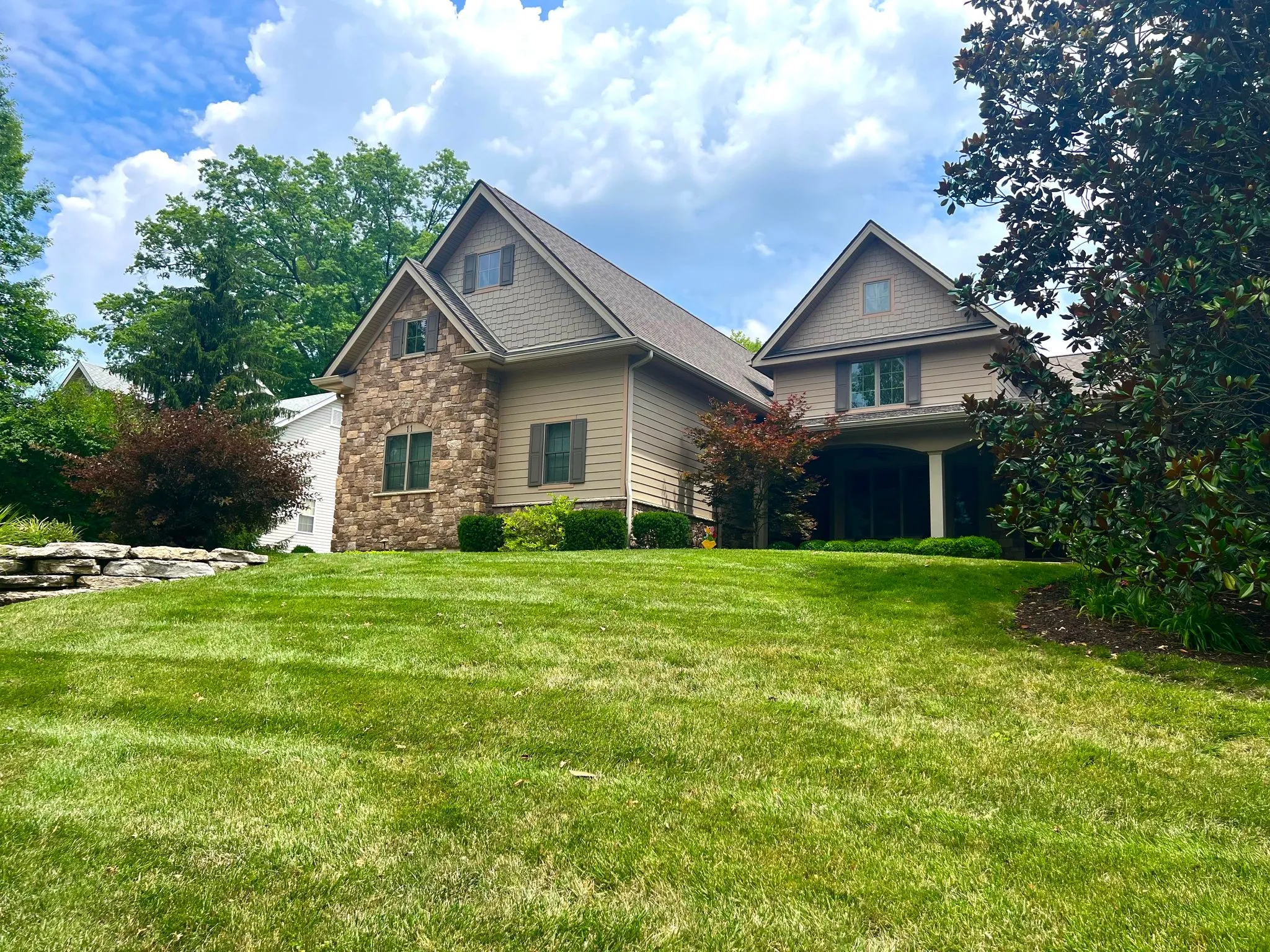 Clean lawn and landscape service result